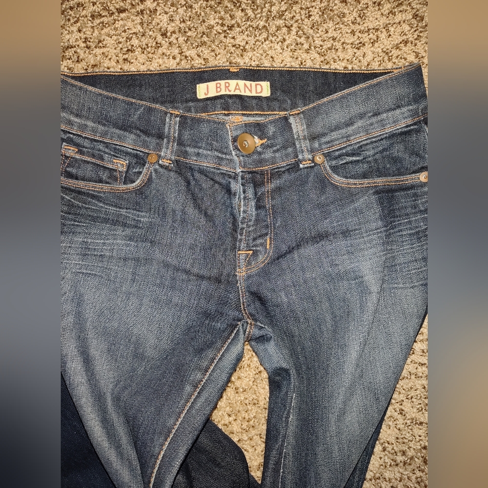 J Brand Low Rise Flare Jean